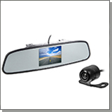 MasterPark 603-PZ - камера заднего вида с монитором 4.3 дюйма в зеркале